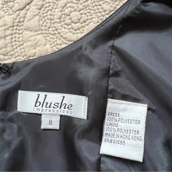 Elegant Beaded Black Dress - Picture 5 of 8